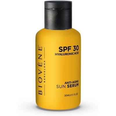 Biovène - HYALURONIC Anti-Aging Sun Serum - zonnebrand anti verouderend - water resistant - SPF30 - 30ml