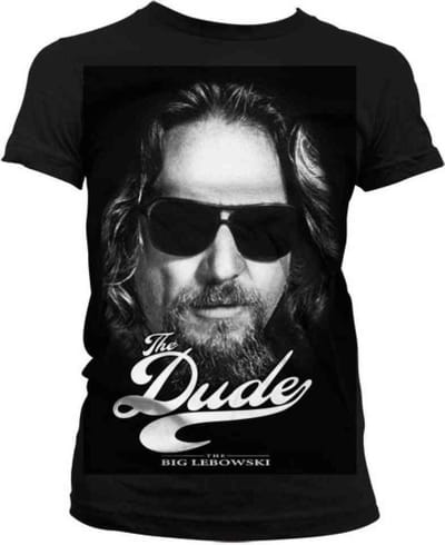 The Big Lebowski Dames Tshirt -S- The Dude II Zwart