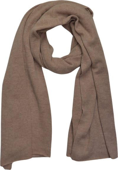 Kasjmier Sjaal Colette - 100% Organic Luxe Cashmere Wol - Omslagdoek Extra Breed - Super Licht en Extreem Warm - Camel