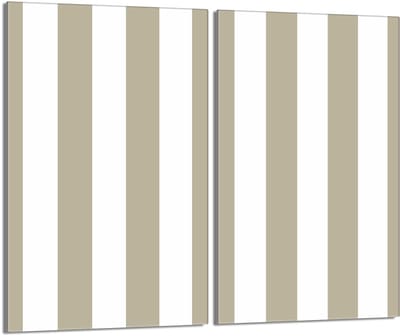 TMK ArtDeko Serie - Snijplank en Fornuisbescherming - Glas - Streepdesign