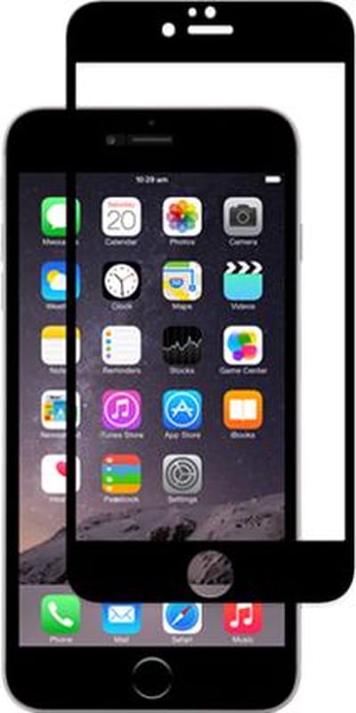 Moshi - iVisor XT Screenprotector iPhone 6 Plus / 6S Plus - clear/black