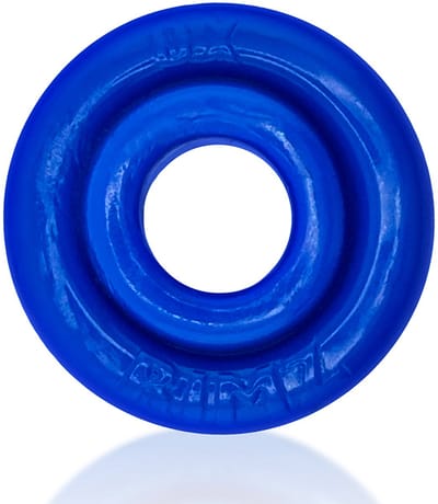 Oxballs - Rimz Softlips - Siliconen/TPR Cockring - Blauw