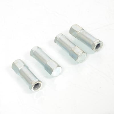 Écrou de culasse long Malossi M7 Pas 1.00 pour mobylette 50 par 4 / 19 4725 Neuf