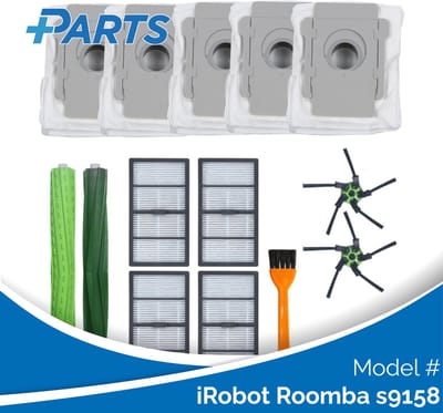 iRobot Roomba s9158 Onderhoudsset (Plus.Parts® alternatief voor 4655986 / 4646124)