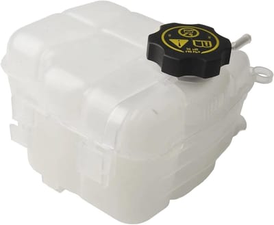 Koelvloeistof Reservoir - Expansietank Motor - Motor Koeling - Duurzaam Kunststof - 13370133 OEM - Zwart Wit