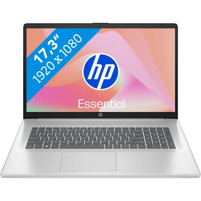HP 17-cp2951nd AMD Ryzen™ 5 7520U Laptop 43,9 cm (17.3") Full HD 8 GB LPDDR5-SDRAM 512 GB SSD Wi-Fi 6 (802.11ax) Windows 11 Home Zilver