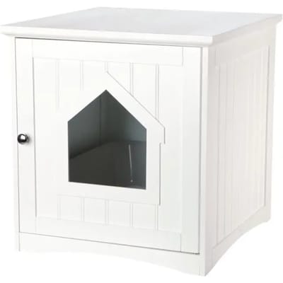 Trixie - Kattenmand Huis - Wit - 51X49X51 cm