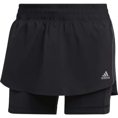 Dames short met 3 strepen adidas Run Icons