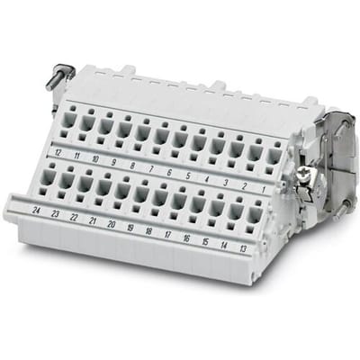 HC-B 24-A-DT-PEL-F - Terminal Adapter HC-B 24-A-DT-PEL-F Phoenix Contact Inhoud: 5 stuk(s)