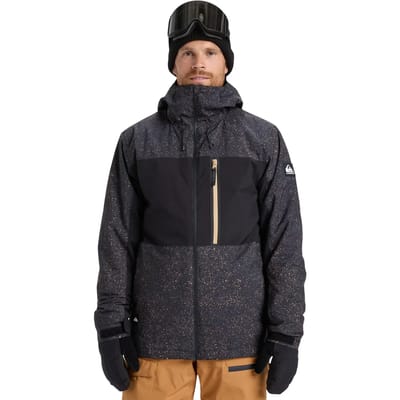 Quiksilver Sycamore Printed Jas Zwart XL Man