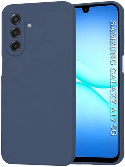 Hoes voor Samsung Galaxy A18 5G A186 / A18 4G A185 / F17 / M17 / A17 4G A175, Techsuit, SoftFlex, Marineblauw
