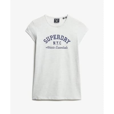 Dames-T-shirt Superdry Athletic Essential Slub