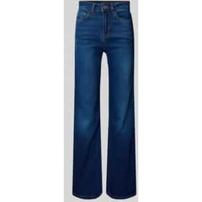 Flared jeans van katoenmix, model 'WILLA'