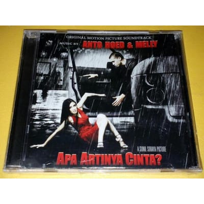 CD ANTO HOED & MELLY GOESLAW - Wat Betekent Liefde? - Origineel Motio P9268 Waterman 2005 Indonesië Pop Gebruikt