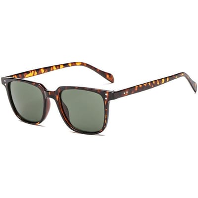 Zonnebril Heren UV400 Bescherming Retro Rijbril Luxe Merk Designer Unisex Punt Stijl