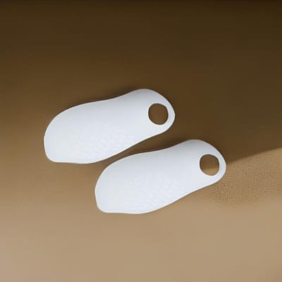 1 Paire Séparateur d'Orteil Outil Produit en Silicone Soin Doux des Pieds