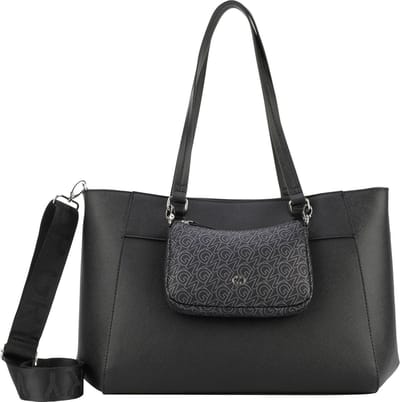 GERRY WEBER Schoudertas Double Take Shopper Black Zwart