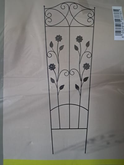 Livarno Home Plantenklimrek - Klassiek met bloemen - 40 x 117 cm