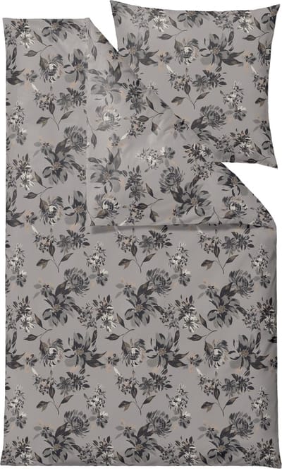 Södahl organic History Bloom Beddengoed DE 135 x 200 cm Grey