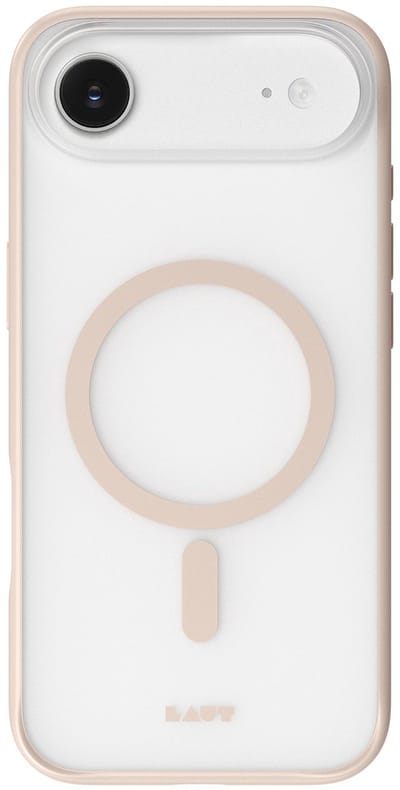 LAUT HUEX PROTECT Hoesje, Mat, Soft-Touch Afwerking, MagSafe® Compatibel, IMPKT Cell® Valbescherming, iPhone Air, Beige Gold