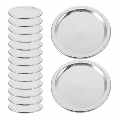20 vervangende deksels voor Mason jars - gebarsten metalen deksels
