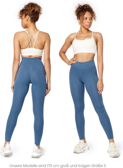 Bellivalini BLV-BLV50-289-LE Dames Leggings - Sport - Vrijetijdsbroek - Lang - Viscose - Sporbroek - Yogabroek - Jeans - L