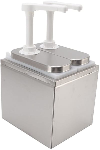 Dailygoods - Specerijpomp Dispenser met Verwijderbare Roestvrijstalen Mantel