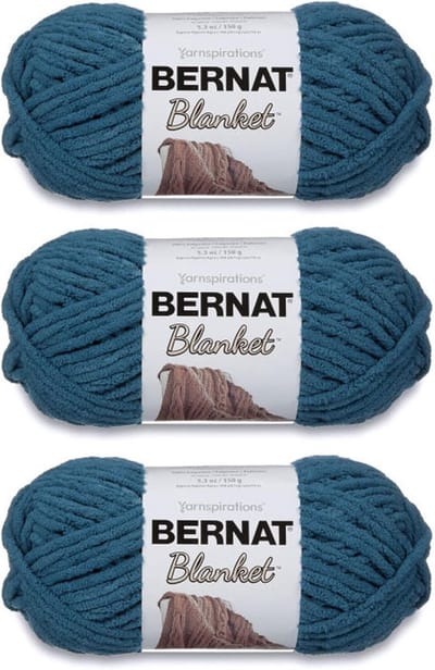 Super Dik Polyester Garen Pakket - Zacht Chunky Weefgaren voor Dekens en Home Decor - 3 x 150g
