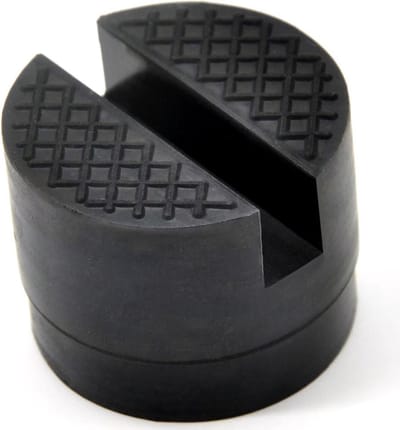 WiseGoods Premium Auto Krik Rubber - Adapter Jack Voertuigen - Accessoires - Klussen - Reparatie Tool - Gereedschap Tools - Zwart