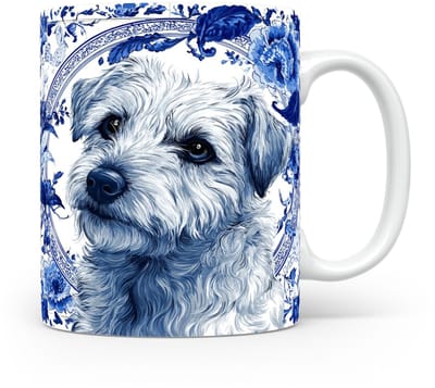 Mok Norfolk terrier Beker voor koffie of tas voor thee, cadeau voor dierenliefhebbers, moeder, vader, collega, vriend, vriendin, kantoor, opa, oma, hond, kerst, sinterklaas, verjaardag