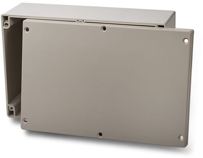 Lege Behuizing - Kunststof Box - Elektronica Beschermen - IP65 Waterdicht - 240 x 160 x 90 mm - Grijs