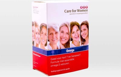 Care for Women Omega 3 -  60 capsules - Visolie - Voedingssupplement