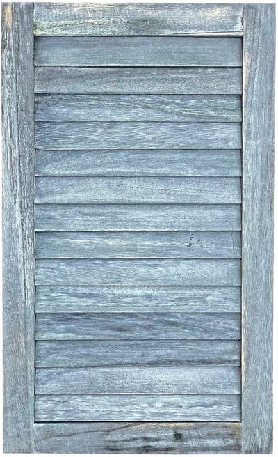Lavandoux - Louvre Shutter Paneel - Greywash - 48 x 29 cm