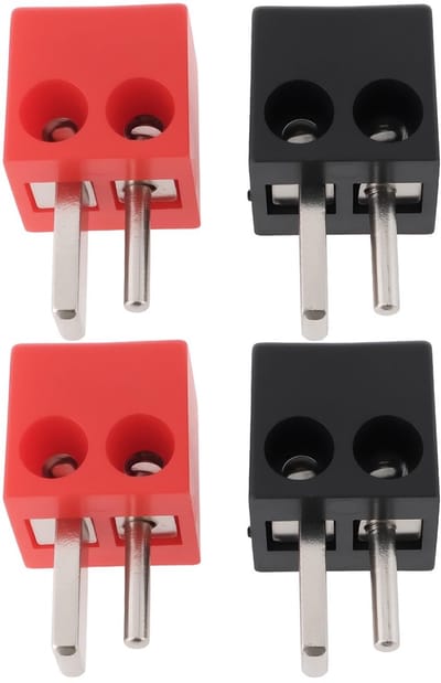 Dailygoods - 4-delige Speaker Plug Connectors voor Vintage Autoradio's