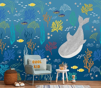 Sam & Luca - Whale Magic blue