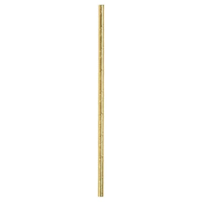 20x Gouden papieren rietjes 20 cm - Papieren drinkrietjes - Feest benodigdheden