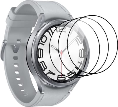 3x Geschikt voor Samsung Galaxy Watch 6 Classic 43mm Screenprotector - Folie Screen Protector Geschikt voor Samsung Galaxy Watch 6 Classic 43mm