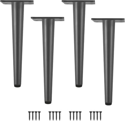 Kegel Meubelpoten Set van 4 Metalen Tafelpoten