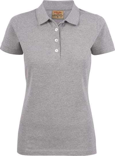 Printer POLO PIQUE SURF STRETCH LADY 2265021 - Grijs Mêlee - S