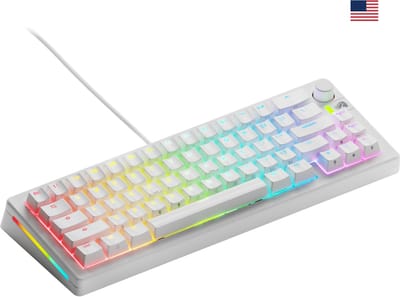 Glorious GMMK 3 Mechanisch Toetsenbord - Bedraad - Gaming - 65% - US Qwerty - Wit