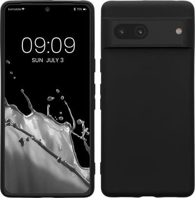 kwmobile telefoonhoesje geschikt voor Google Pixel 7 - Hoesje voor smartphone - Back cover in zwart