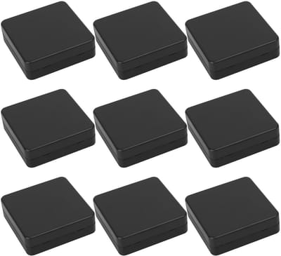 Waterdichte kunststof aansluitdozen set van 9 voor elektronisch gebruik en doe-het-zelf projecten