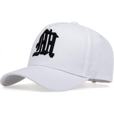 Mode Gotische Letter M Borduurwerk Baseballpetten Lente En Herfst Buiten Verstelbaar Casual Petten Zonbescherming Pet Sportpet black