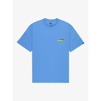 Quiksilver Ev Fade Spectrum T-shirt Met Korte Mouwen Blauw L Man