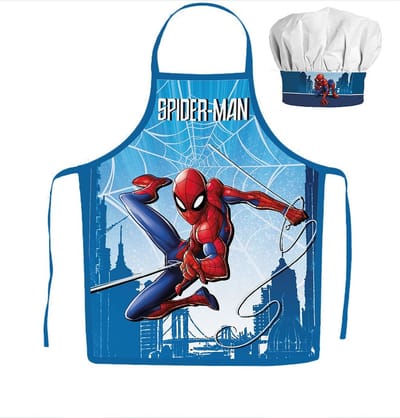 Spiderman Kokssetje Muts en Schort