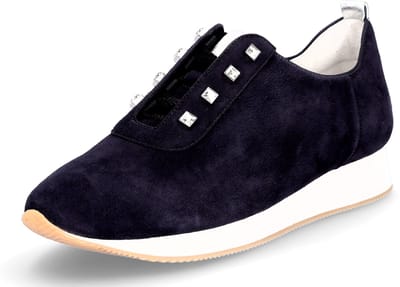 Peter Kaiser 73768 Sneakers - Suède - Dames - Blauw - Maat 37,5