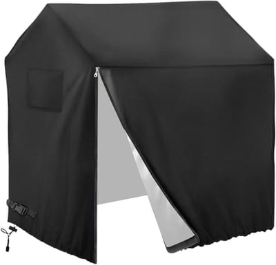 Speelhuis Afdekking - Tent Beschermhoes - Buiten Spelen - Waterdicht UV Beschermend - 145 x 110 cm - Zwart