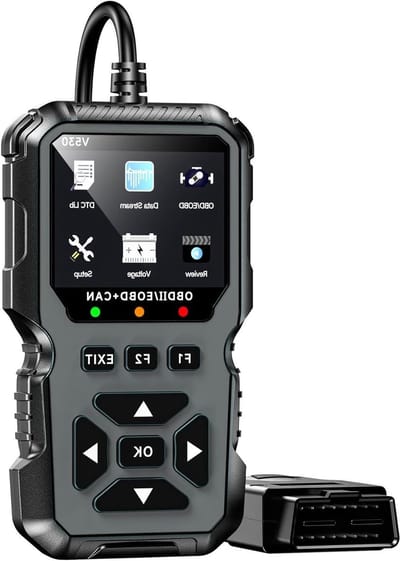 OBD2 Scanner - Foutcode Lezer - Auto Diagnose - Plug & Play - 1 kg - Grijs