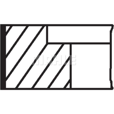 Zuigerveren set MAHLE 029 90 N0