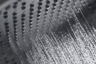 Hansgrohe RainFinity PowderRain - hoofddouche 360 - 3jet - met douchearm 10-30° verticaal kantelbaar - diameter 36cm - mat wit